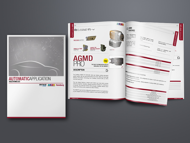 création catalogue, AGMD pro | Travail Associé Agence Communication Lyon et Valence