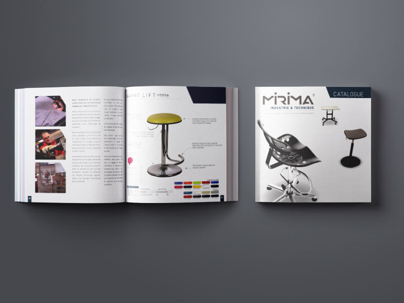 réalisation catalogue, Mirima | Travail Associé Agence Communication Lyon et Valence