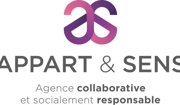 logo appart & sens | Travail Associé Agence Communication Lyon et Valence