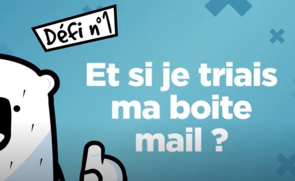 défi RSE 1 tri boite mail entreprise